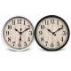 ROUND WALL CLOCK 50CM WINDOW
