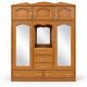 DWP JUMBO WARDROBE W/ MIRRORS