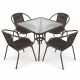 CEJ SQUARE PATIO TABLE SET