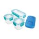 RUBBERMAID BLUE SNACKPACK